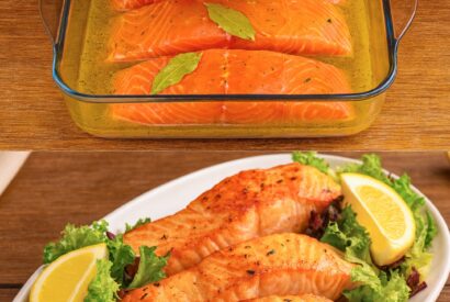 Thumbnail for Mediterranean Grilled Salmon With Olive Oil Marinade