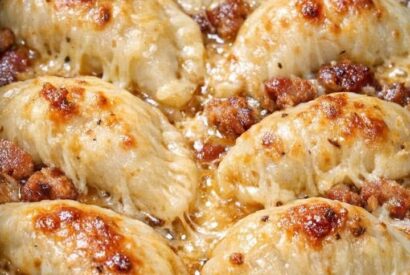 Thumbnail for Slow cooker pierogi kielbasa casserole