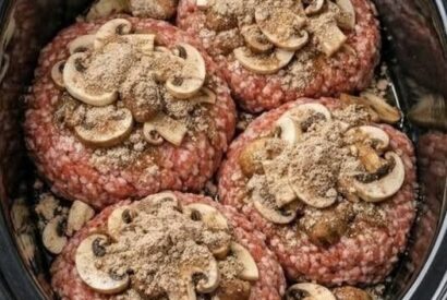 Thumbnail for Hearty Salisbury Steak in the Slow Cooker