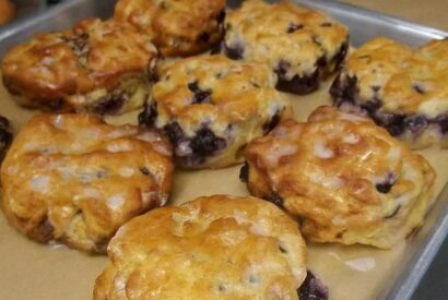 Thumbnail for keto lemon blueberry muffins