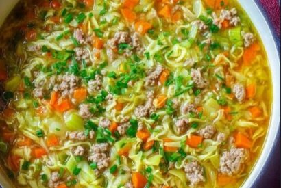 Thumbnail for Aunt Betty’s Homestyle Egg Roll Soup