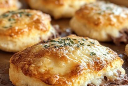 Thumbnail for Baked French Dip Biscuits – A Cozy Twist on a Classic