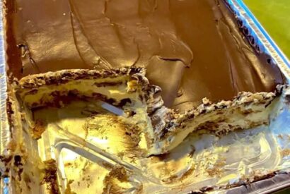 Thumbnail for No bake Chocolate Eclair Cake