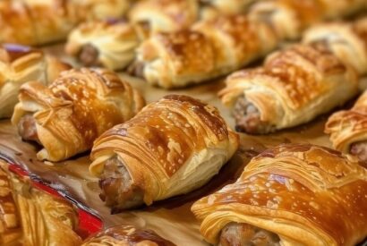 Thumbnail for Baked Sausage Cream Cheese Crescents