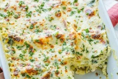 Thumbnail for Chicken Lasagna (Low Carb)