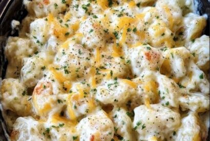 Thumbnail for Slow Cooker 5-Ingredient Creamy Ranch Potatoes