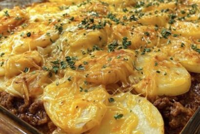 Thumbnail for Loaded Ground Beef and Potatoes Skillet