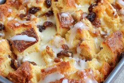 Thumbnail for Cinnamon Raisin Bread Pudding