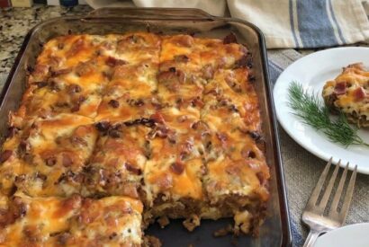 Thumbnail for Bacon Cheeseburger Casserole