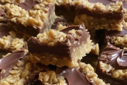 Thumbnail for No Bake Chocolate Oat Bars
