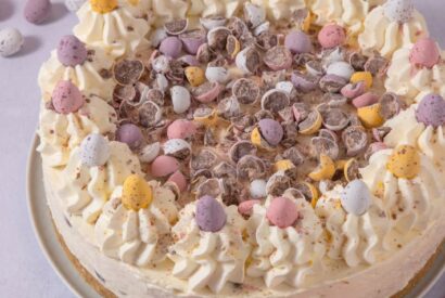 Thumbnail for Mini Egg Cheesecake (No Bake)