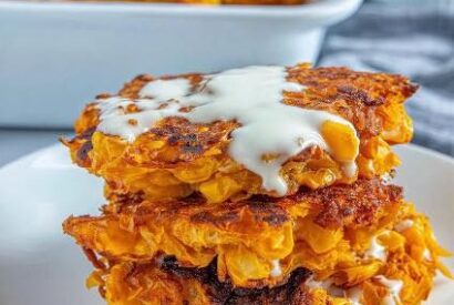 Thumbnail for Cheesy Corn Fritters