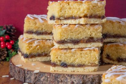 Thumbnail for Mince Pie Bakewell Squares