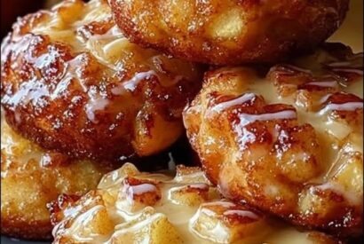 Thumbnail for Glazed Apple Fritter Donuts Recipe