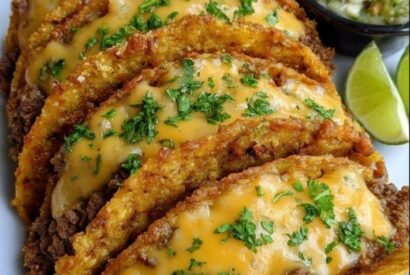 Thumbnail for Cheesy Rotel Tacos for Taco Tuesday