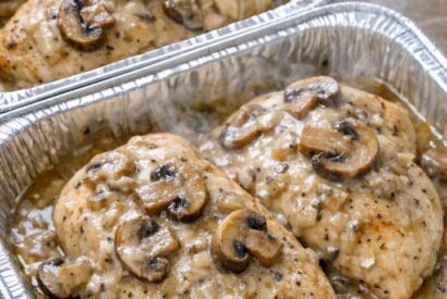 Thumbnail for Slow Cooker 3-Ingredient Creamy Mushroom Chicken