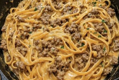 Thumbnail for Garlic Butter Beef Pasta