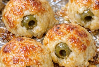 Thumbnail for Low Carb 3-Ingredient Cheese Olive Bombs (Easy Keto Party Appetizer)