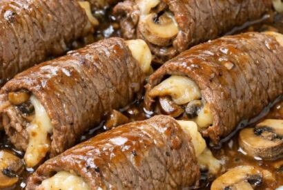 Thumbnail for 4-Ingredient Mushroom Swiss Steak Rolls