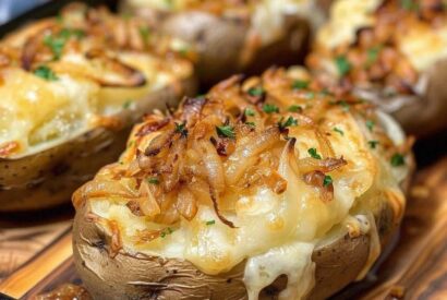 Thumbnail for French Onion Stuffed Potatoes: A Delicious Twist on a Classic