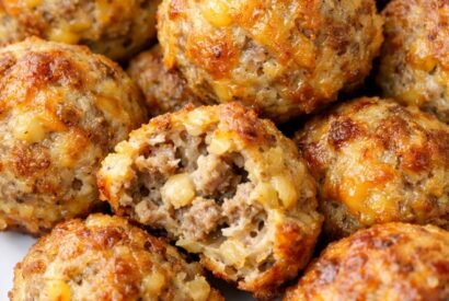 Thumbnail for Low Carb 3-Ingredient Sausage Bites (Easy High-Protein Breakfast & Meal Prep Snack)