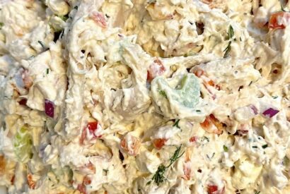 Thumbnail for Feta Chicken Salad (Healthy, Zesty & High-Protein Meal Prep)