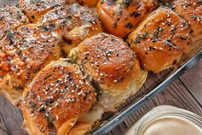 Thumbnail for Derby Day Hot Brown Sliders (The “Mornay-Glazed” Kentucky Comfort Secret)