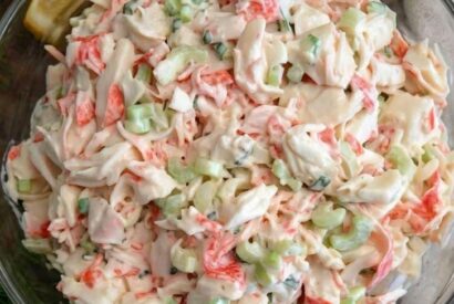 Thumbnail for The Ultimate Creamy Seafood Salad (Chilled, Savory & Deli-Style)