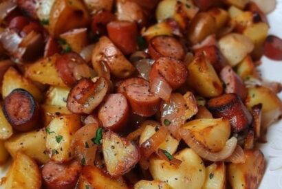 Thumbnail for Smoked Polish Sausage & Potato Skillet (The “Crispy & Smoky” One-Pan Secret)
