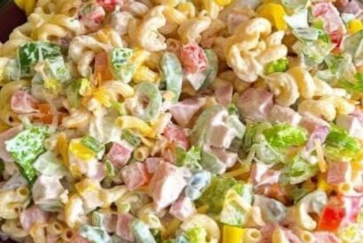Thumbnail for Deli-Style Macaroni & Ham Salad (The “Garden-Fresh” Picnic Secret)