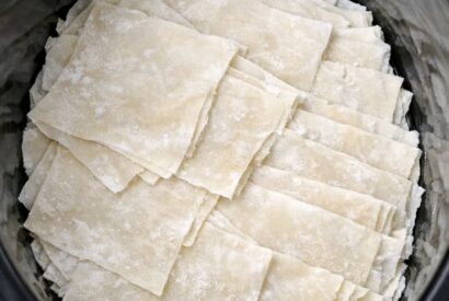 Thumbnail for Put frozen raw phyllo dough sheets in the slow cooker and 3 other ingredients to get a treat so tasty your friends will be begging for more!
