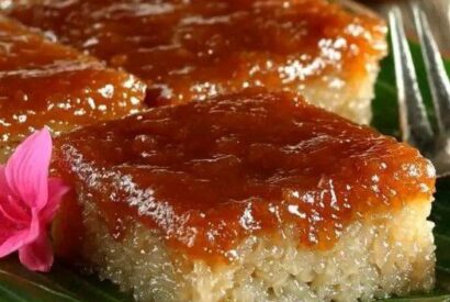 Thumbnail for Sticky Coconut Caramel Rice Cake (The “Tropical Toffee” Secret)