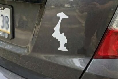 Thumbnail for Why Drivers Display This Upside-Down Sticker on Their Cars