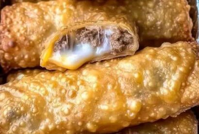 Thumbnail for Cheeseburger Egg Rolls (The “Crispy-Melty” Tailgate Secret)