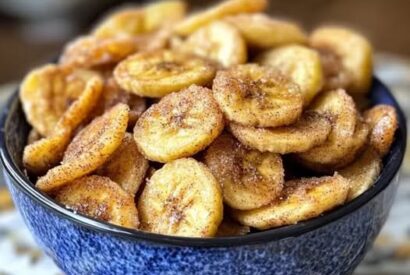 Thumbnail for Air Fryer Banana Chips (The “Cinnamon-Crunch” 15-Minute Secret)