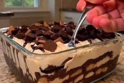 Thumbnail for Peanut Butter Cup Lasagna (The “No-Bake” Layered Secret)