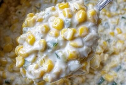 Thumbnail for Jalapeño Creamed Corn (The “Velvet-Spice” 15-Minute Secret)