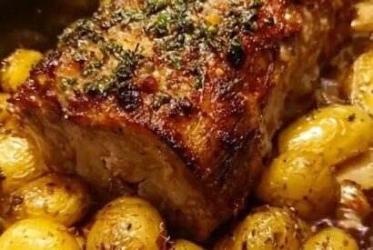 Thumbnail for Savory Garlic & Herb Pork Loin