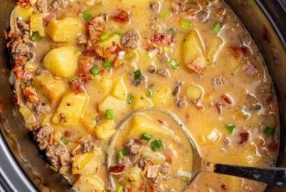 Thumbnail for Cheeseburger Soup