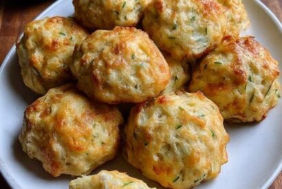 Thumbnail for Easy Zucchini Drop Biscuits – one-bowl, no rolling required