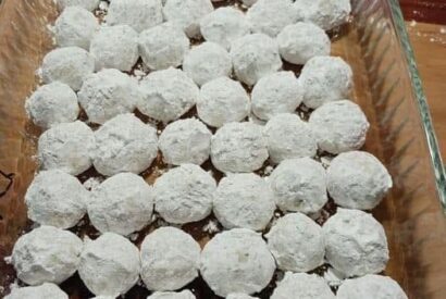 Thumbnail for Buttery Pecan Snowball Cookies – Easy Melt-in-Your-Mouth Holiday Cookie Recipe