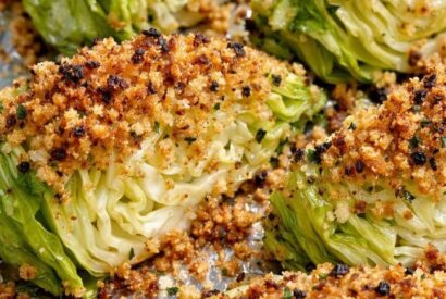 Thumbnail for Easy Crispy Roasted Cabbage Wedges (Healthy, Low-Carb & Perfect Quick Dinner Side)