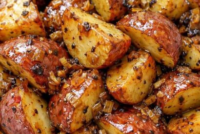 Thumbnail for My best friend couldn’t believe how easy this was. Only 3 ingredients for the most flavorful potatoes ever.