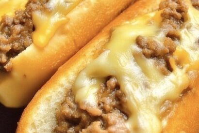 Thumbnail for The BEST Philly Cheesesteak Sloppy Joes (Easy High Protein Diner Classic!)