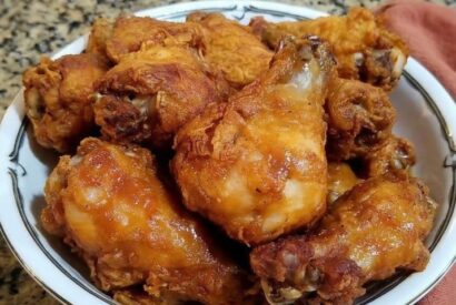 Thumbnail for The BEST Southern Fried Chicken (Easy High Protein Quick Dinner!)