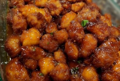 Thumbnail for The BEST Baked Sweet and Sour Chicken (Healthy Chinese Takeout Recipe!)