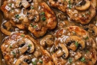 Thumbnail for The BEST Skillet Bacon Mushroom Pork Chops (A Low-Carb Food Science Masterclass)