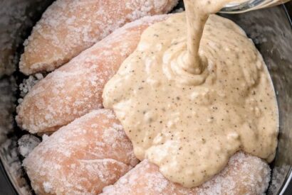 Thumbnail for Easy Creamy Slow Cooker Chicken (5 Ingredients) – Best Comforting Crockpot Dinner for Busy Weeknights