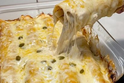 Thumbnail for Low Carb Keto white chicken enchiladas