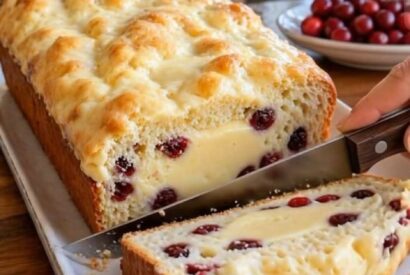 Thumbnail for Cream Cheese Cranberry Loaf